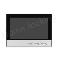 Home-Locking binnen bedieningspaneel 9" voor deur videofoon 4 draads.DT-1114